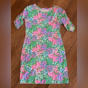 Lilly Pulitzer Pink & Green knit Mini Dress
